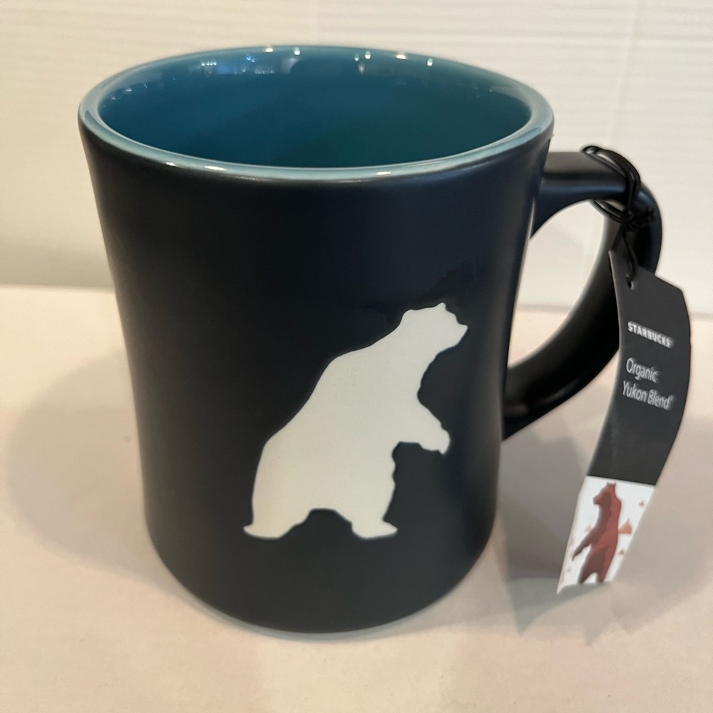 Starbucks collectors mug 2011 embossed with bear